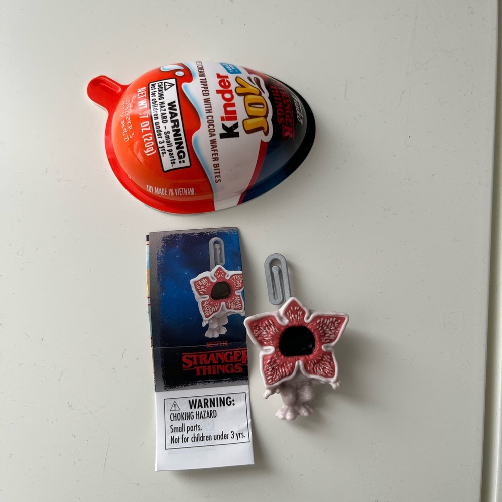 Stranger Things Kinder Joy figure